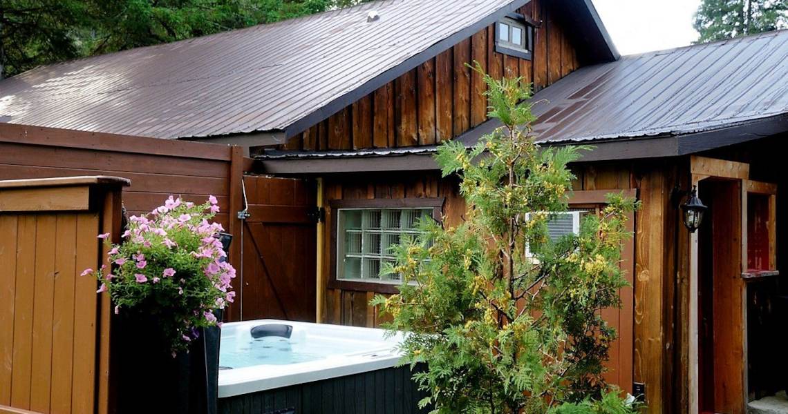 chalet a louer pour 2 personnes avec spa