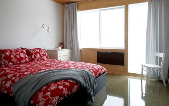 Chambre chalet U adaptée aux personnes à mobilités réduites