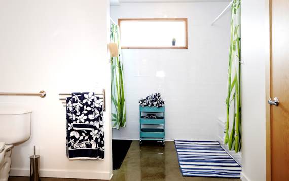 Salle de bain chalet à louer Estrie