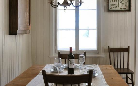 Salle à manger louer un chalet Villageoise