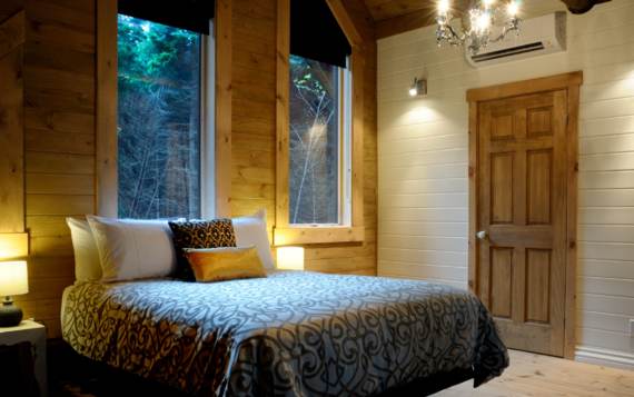 Chambre chalet en mauricie Bellevue