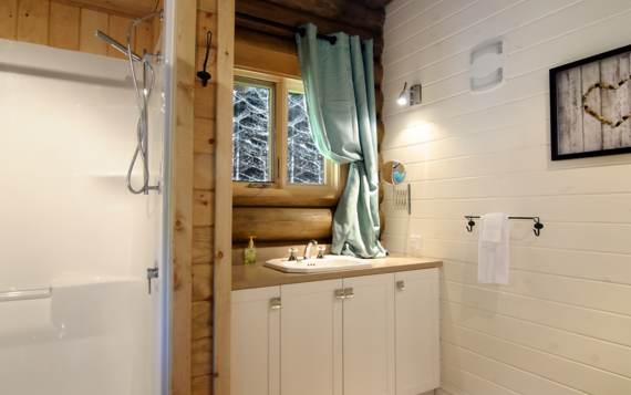 Salle de bain chalet location Bellevue