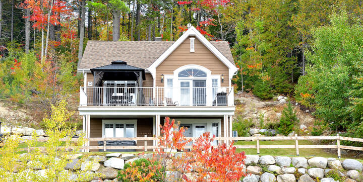 Chalet en location pour 2 à 4 personnes avec spa privé tout équipé Saint-Côme