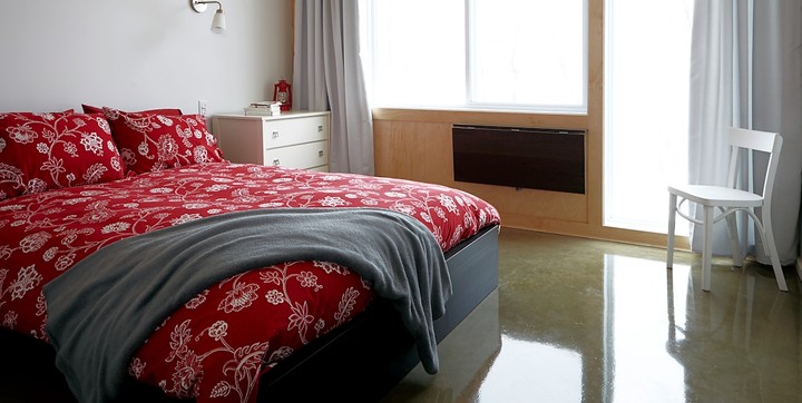 Chambre chalet U adaptée aux personnes à mobilités réduites
