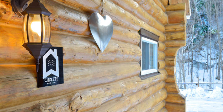 Log cabin to rent all equiped Lanaudiere Chalets Booking