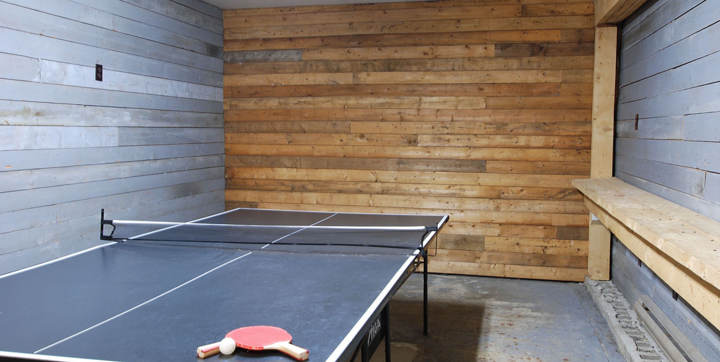 Salle de jeu chalet vacances Gros Pin