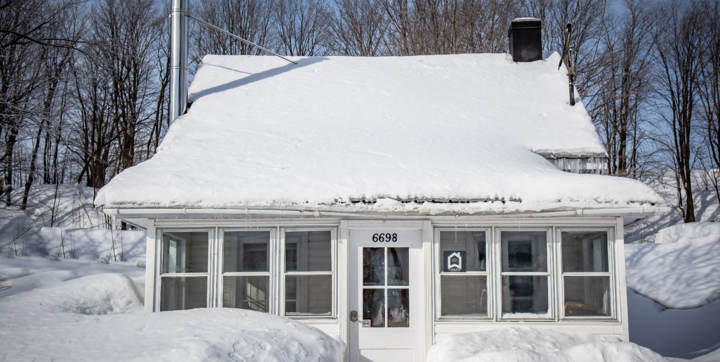 Chalet à louer avec spa privé pour deux Île d'Orléans près de Québec