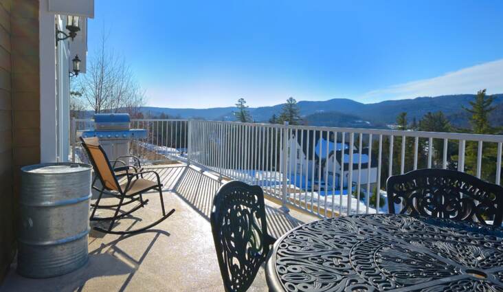 Chalet à louer de La Montagne avec spa privé tout équipé hiver ski Saint-Côme
